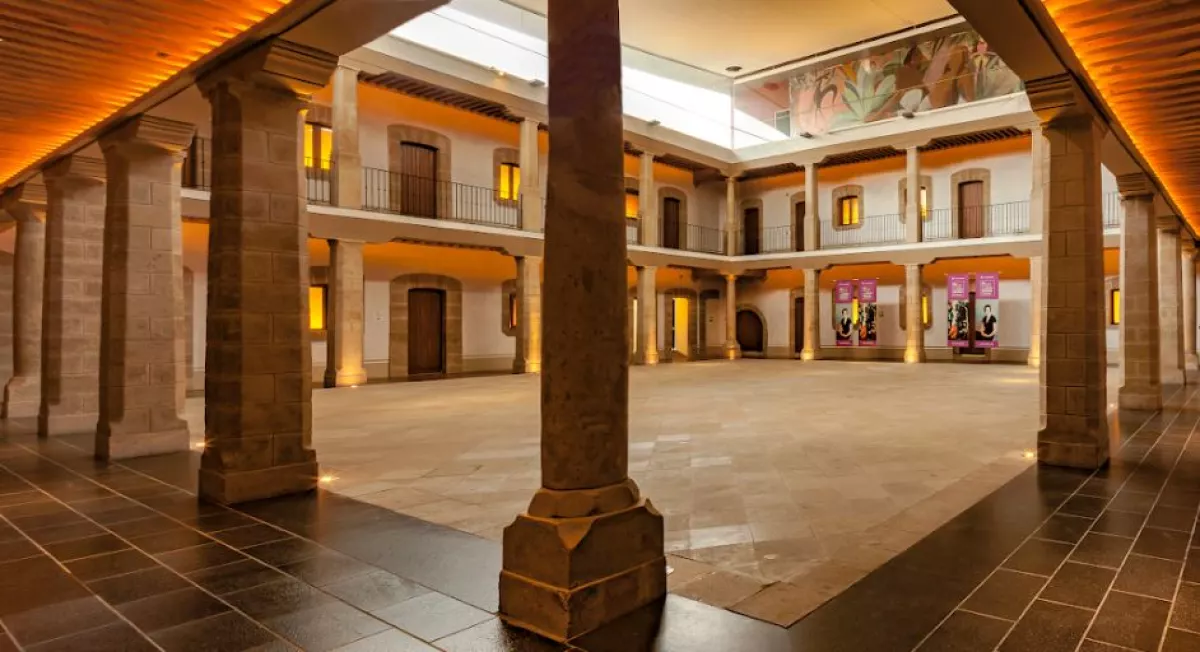 Patio central del Museo Kaluz
